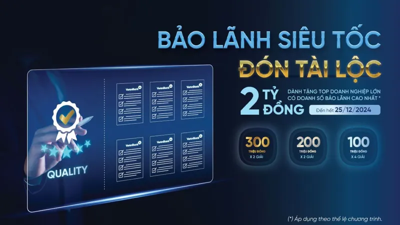 VietinBank triển khai chương trình “Bảo lãnh siêu tốc, đón tài lộc”