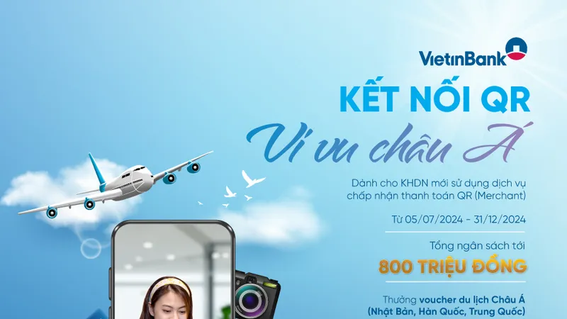 VietinBank “tung” ưu đãi thúc đẩy doanh nghiệp kết nối dịch vụ thanh toán QR