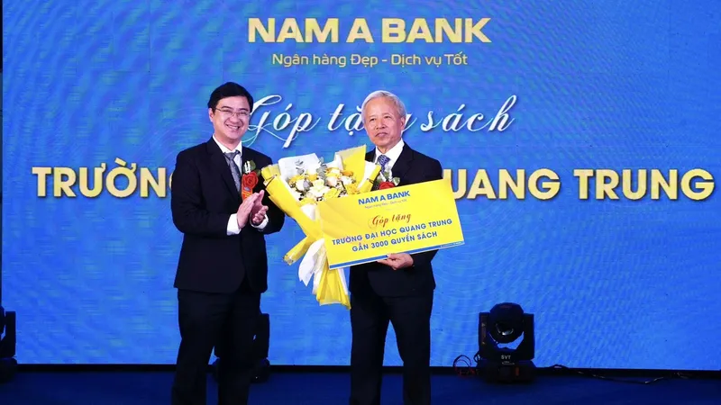 Nam A Bank đồng hành kiến tạo nền giáo dục trọng trách