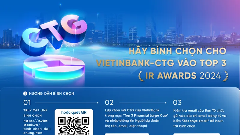 CTG: 15 năm phát triển cùng thị trường chứng khoán Việt Nam