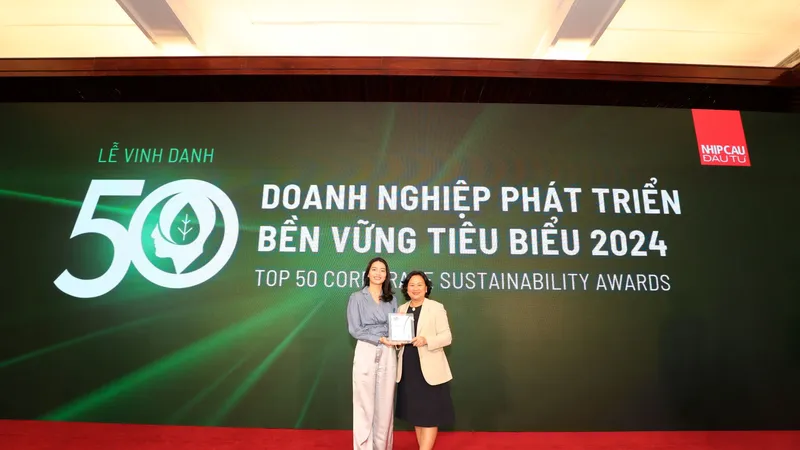 Mondelez Kinh Đô: Top 50 doanh nghiệp phát triển bền vững tiêu biểu Việt Nam 2024
