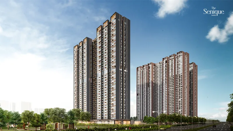 Phối cảnh của The Senique Hanoi, dự án nhà ở cao cấp của CLD tọa lạc tại phía Đông Thủ đô với tổng giá trị phát triển đạt trên 600 triệu đô la Singapore (tương đương 10,8 nghìn tỷ đồng)