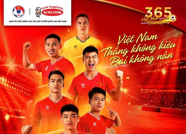Acecook Việt Nam lan tỏa tình yêu bóng đá và đẩy mạnh hoạt động mua sắm trên Fanpage