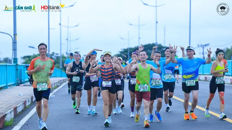 Năm thứ 2 đường chạy Green Cần Giờ Marathon đạt chứng nhận AIMS