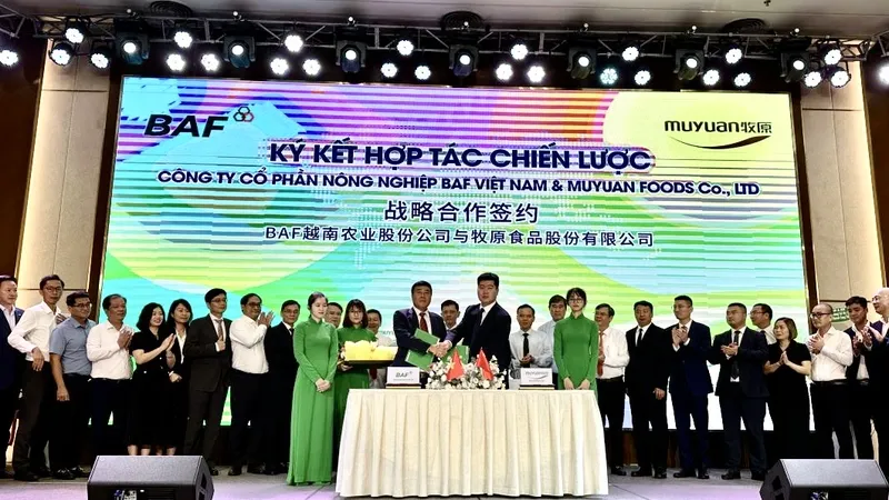 BAF Việt Nam ký kết hợp tác chiến lược với Muyuan