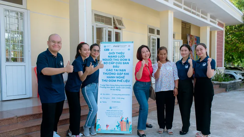 Coca-Cola Việt Nam phối hợp tổ chức "Ngày sức khỏe, an toàn lao động cho lực lượng thu gom phế liệu”