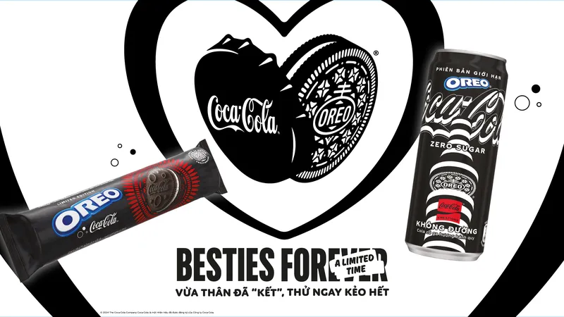 OREO® và Coca-Cola® ra mắt thức uống, bánh quy phiên bản giới hạn được giới trẻ săn đón