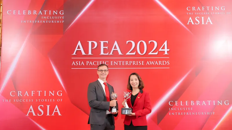 VUS tự hào chiến thắng ở cả hai hạng mục danh giá tại APEA 2024