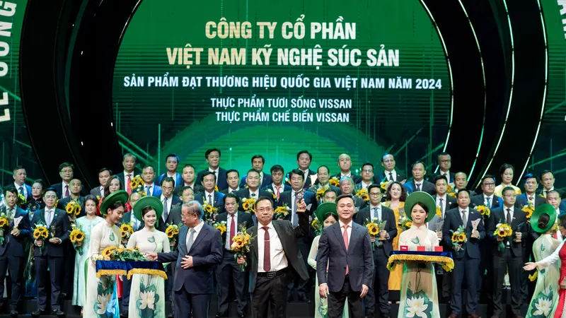 VISSAN tự hào đón nhận danh hiệu Thương hiệu Quốc gia Việt Nam lần thứ 5