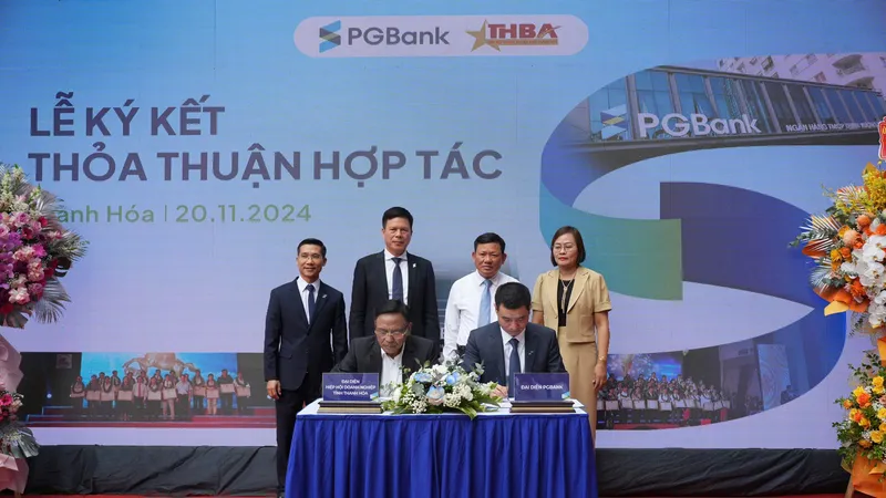 PGBank ký kết hợp tác cùng các doanh nghiệp tại Thanh Hóa