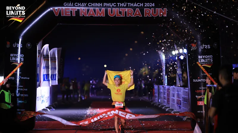 Nguyễn Văn Chung vô địch nam 100km