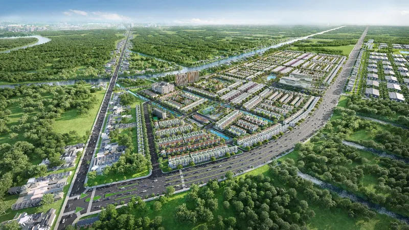 Khu đô thị sinh thái LA Home quy mô 100ha kết nối về TPHCM chỉ từ 5 phút thông qua đại lộ Lương Hòa – Bình Chánh lộ giới 60m