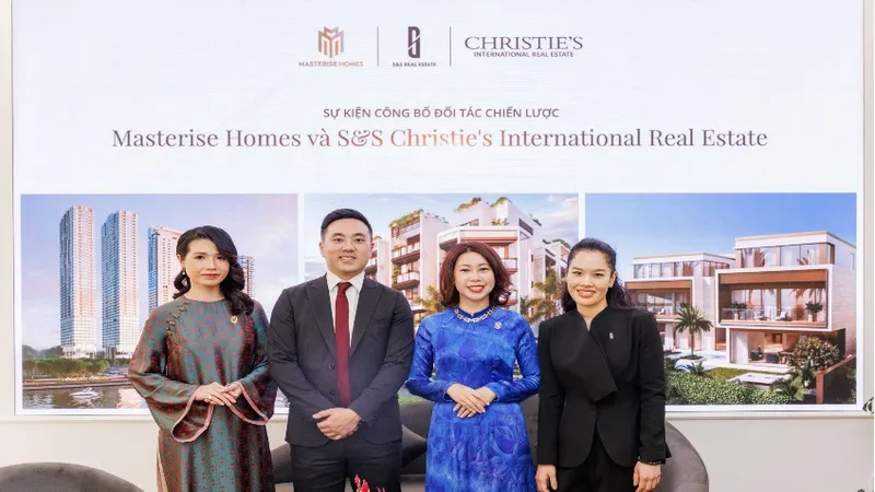 Masterise Homes và S&S CIRE công bố hợp tác chiến lược tại TPHCM, ngày 11-3-2025