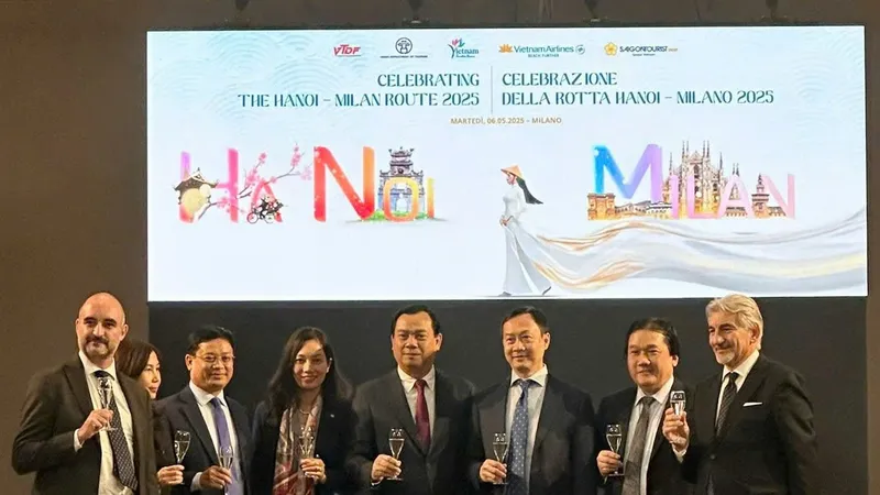 Saigontourist Group, Vietnam Airlines xúc tiến du lịch Việt Nam tại châu Âu – Milan 2025