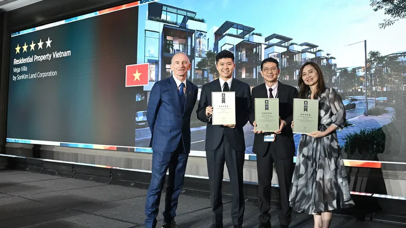 SonKim Land được vinh danh với 5 giải thưởng tại Asia Pacific Property Awards 2025