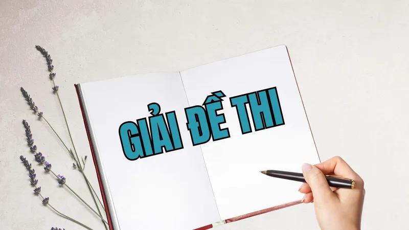 Đáp án gợi ý đề thi môn Tin học, kỳ thi tốt nghiệp THPT 2025