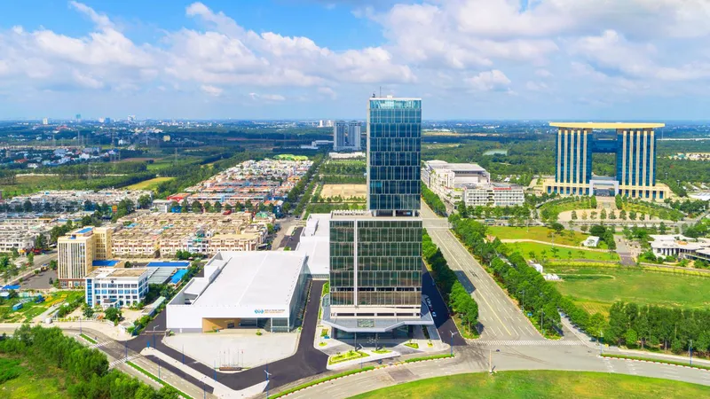Trung tâm đô thị, dịch vụ, hạ tầng TP Mới Bình Dương