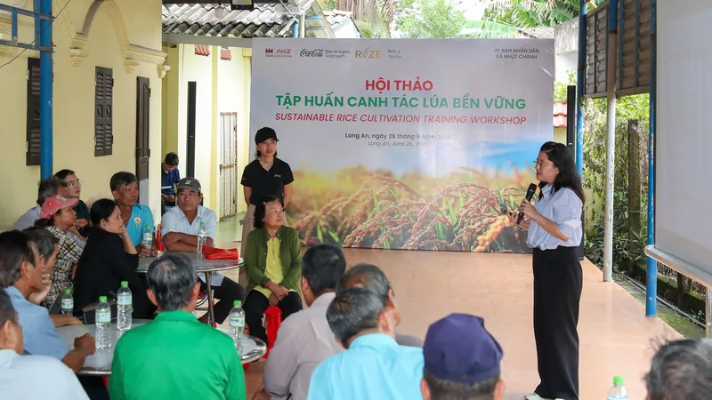 Công ty Coca-Cola Việt Nam triển khai sáng kiến “Ekoclimate” thúc đẩy nông nghiệp bền vững tại Tây Ninh