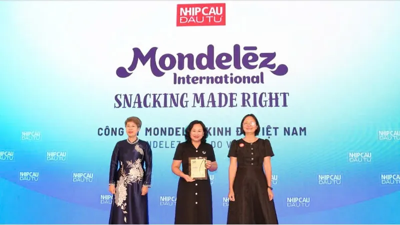 Đây là năm thứ hai liên tiếp, Mondelez Kinh Đô được xướng tên tại giải thưởng này
