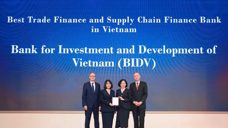 BIDV khẳng định vị thế trong lĩnh vực tài trợ thương mại và tài trợ chuỗi cung ứng