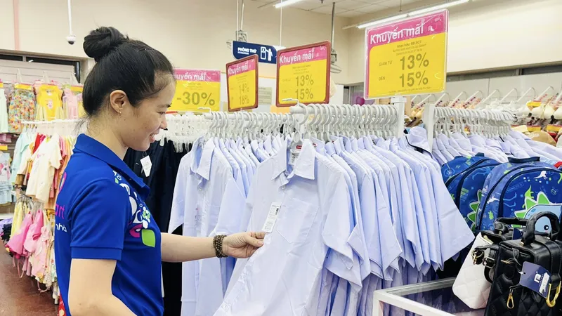 Saigon Co.op đăng ký bình ổn nhóm hàng đồng phục và tập viết