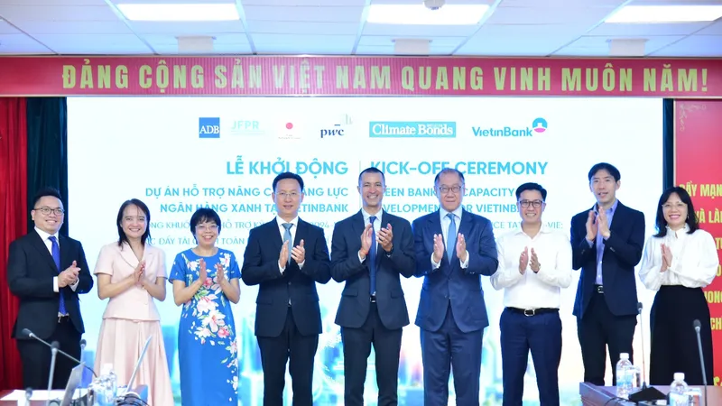 Khởi động Dự án nâng cao năng lực Ngân hàng xanh là một bước tiến quan trọng hướng tới phát triển bền vững của VietinBank