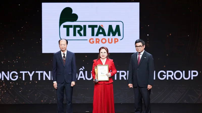 Tri Tâm Group tại lễ vinh danh