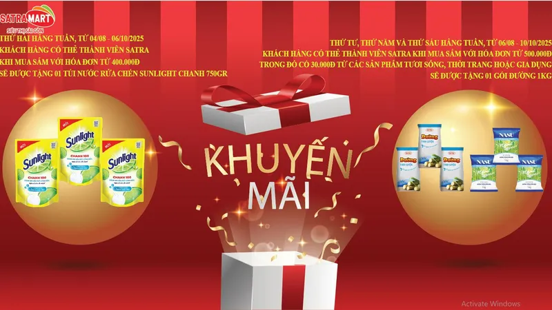 Siêu thị Sài Gòn tung ưu đãi lớn, tiếp sức kích cầu tiêu dùng TPHCM