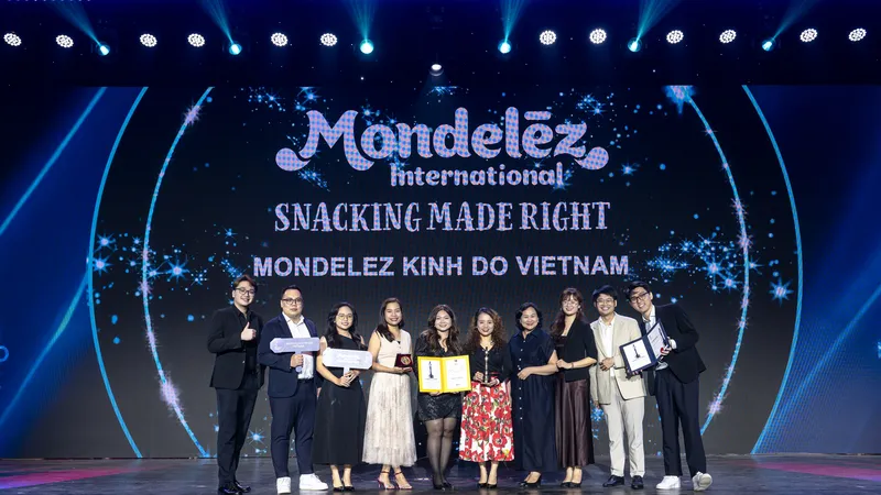 Mondelez Kinh Đô đạt hai giải thưởng tại lễ trao giải HR Asia Awards 2025