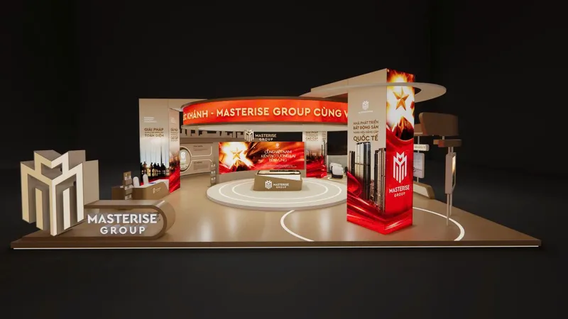 Masterise Group là một trong 20 doanh nghiệp tư nhân tiêu biểu được lựa chọn để góp mặt tại Triển lãm Thành tựu Đất nước 2025. Ảnh: MASTERISE GROUP