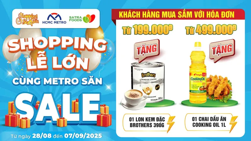 Khuyến mãi hàng hiệu lần đầu tại ga Metro Bến Thành