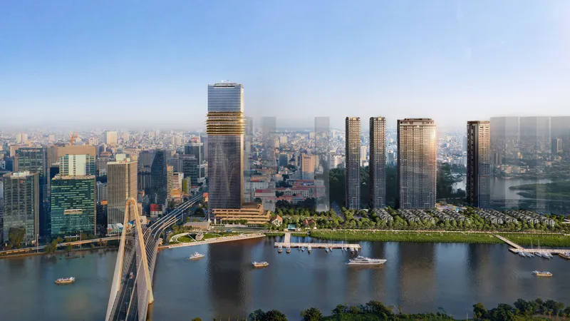 Quy hoạch tổng thể khu dọc bờ sông số 2, Tôn Đức Thắng, phường Sài Gòn