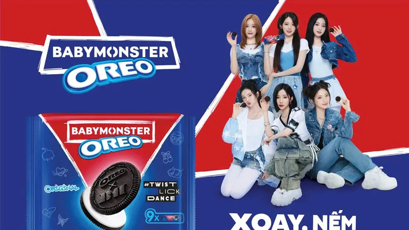 OREO và BABYMONSTER khuấy động cộng đồng fan K-pop