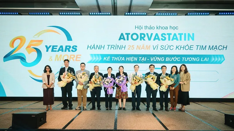 Hội thảo khoa học “Atorvastatin: Hành trình 25 năm vì Sức khỏe Tim mạch – Kế thừa hiện tại, vững bước tương lai”