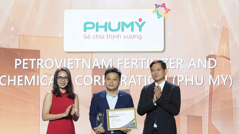 PVFCCo – Phú Mỹ lần thứ 5 liên tiếp được vinh danh "Doanh nghiệp vì cộng đồng"