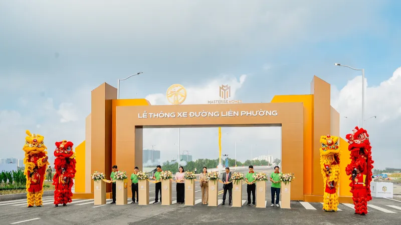 Lễ thông xe Đường Liên Phường - trục giao thông huyết mạch tại khu Đông TPHCM