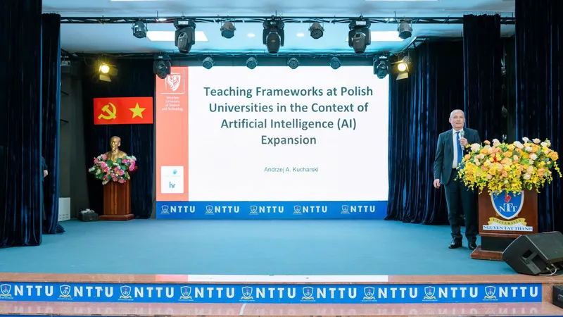 Trường Đại học Nguyễn Tất Thành cùng chuyên gia quốc tế bàn về giáo dục trong kỷ nguyên số