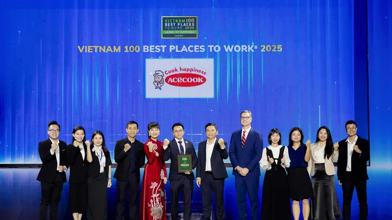 Acecook Việt Nam nhận giải Best Places To Work 2025