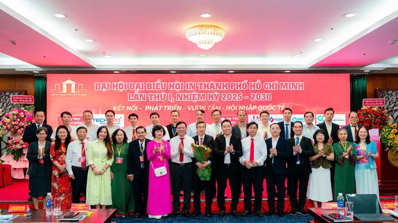 Ban Chấp hành Hội In TPHCM lần I nhiệm kỳ 2025-2030 ra mắt