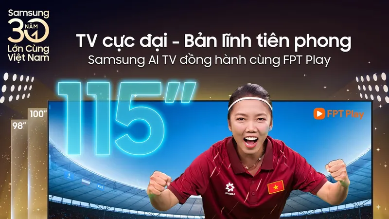 Có sự ủng hộ của gia đình qua màn hình TV Neo QLED, Huỳnh Như càng thêm tự tin vào chiến thắng tại SEA Games