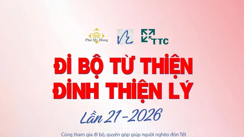 San sẻ yêu thương cùng chương trình đi bộ Đinh Thiện Lý lần 21