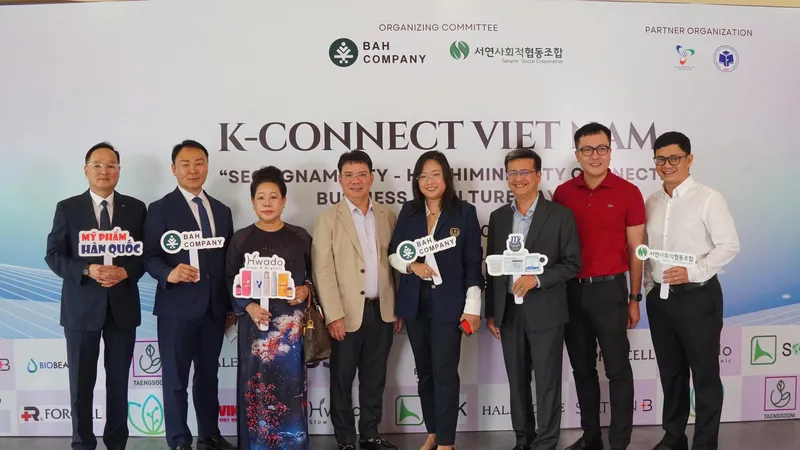 Các đại biểu tham gia sự kiện kết nối
