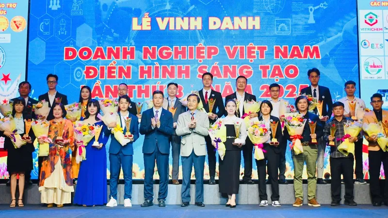 Các doanh nghiệp được vinh danh “Doanh nghiệp Việt Nam điển hình sáng tạo” năm 2025