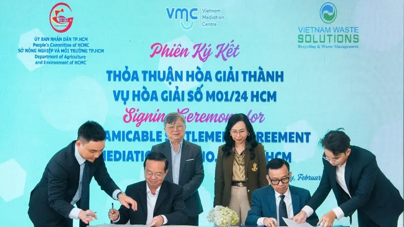 UBND TPHCM và VWS ký kết thỏa thuận hòa giải thành