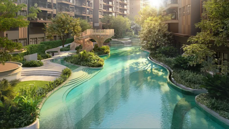 Nhịp xanh thanh bình tại miền sống Maison