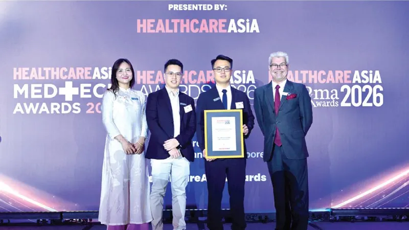 Long Châu tiếp tục thắng giải thưởng lớn tại Healthcare Asia Pharma Award