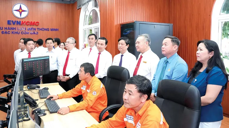 EVNHCMC khánh thành Phòng Điều hành lưới điện thông minh tại đặc khu Côn Đảo