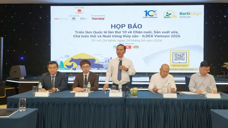ILDEX Vietnam 2026 sẽ diễn ra tại TPHCM, quy tụ hơn 250 doanh nghiệp từ 25 quốc gia và vùng lãnh thổ