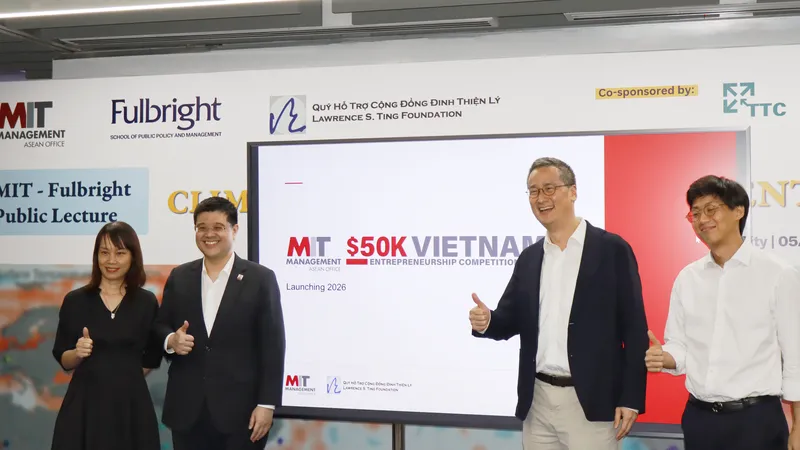 Quỹ Đinh Thiện Lý công bố Cuộc thi khởi nghiệp MIT $50K Việt Nam