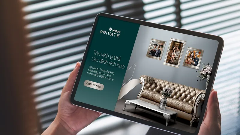 VPBank Family Banking - Tôn vinh vị thế gia đình tinh hoa